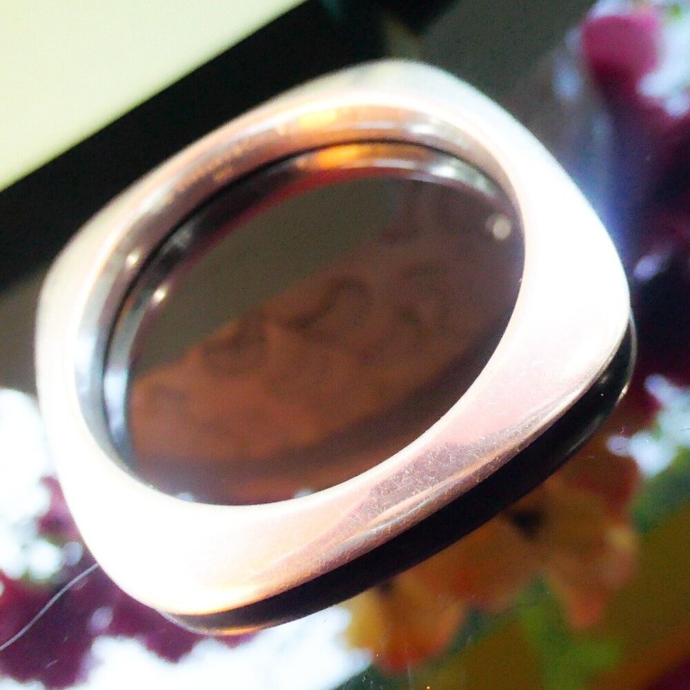 Tiffany & Co. Silver Square Bangle - Picture 11 of 12